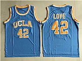 UCLA Bruins #42 Kevin Love Blue College Basketball Jersey,baseball caps,new era cap wholesale,wholesale hats